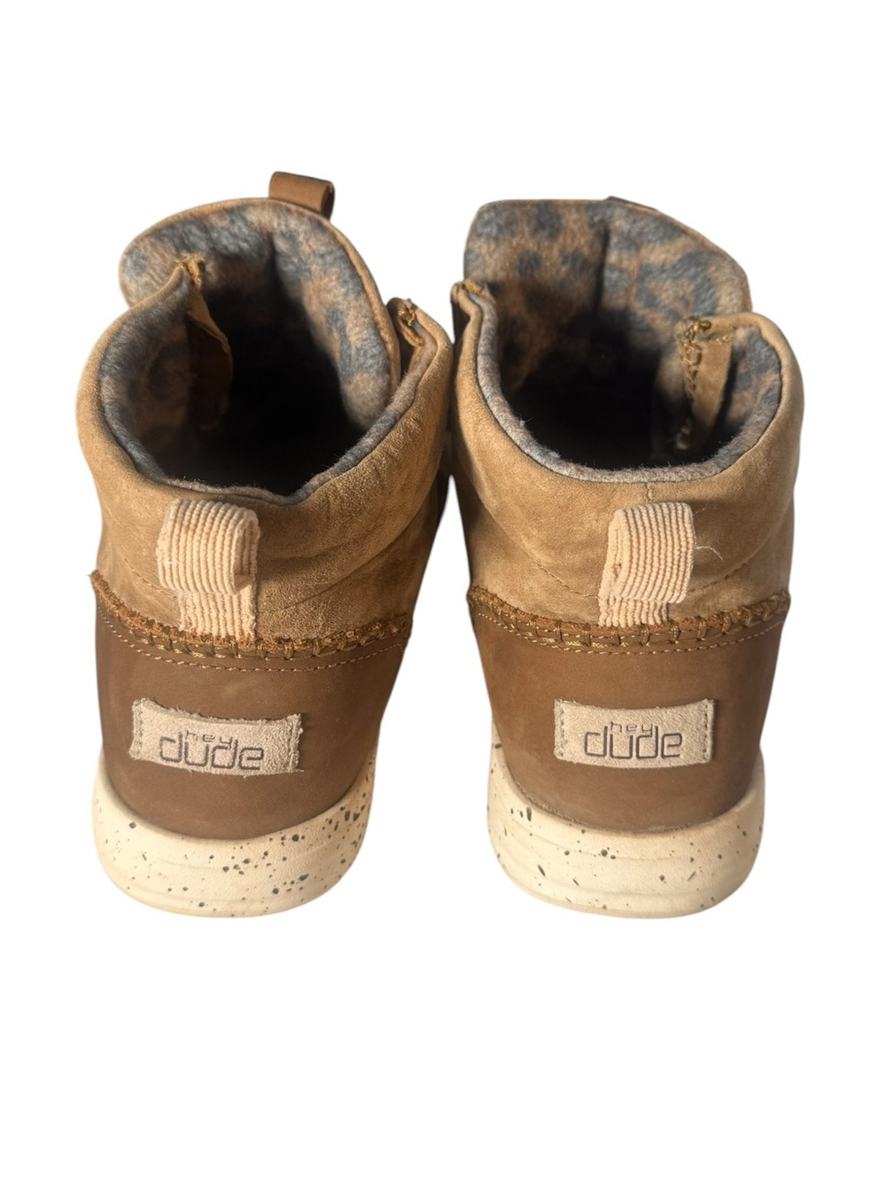Hey Dude Tan Suede Ankle Boots - Picture 4 of 8